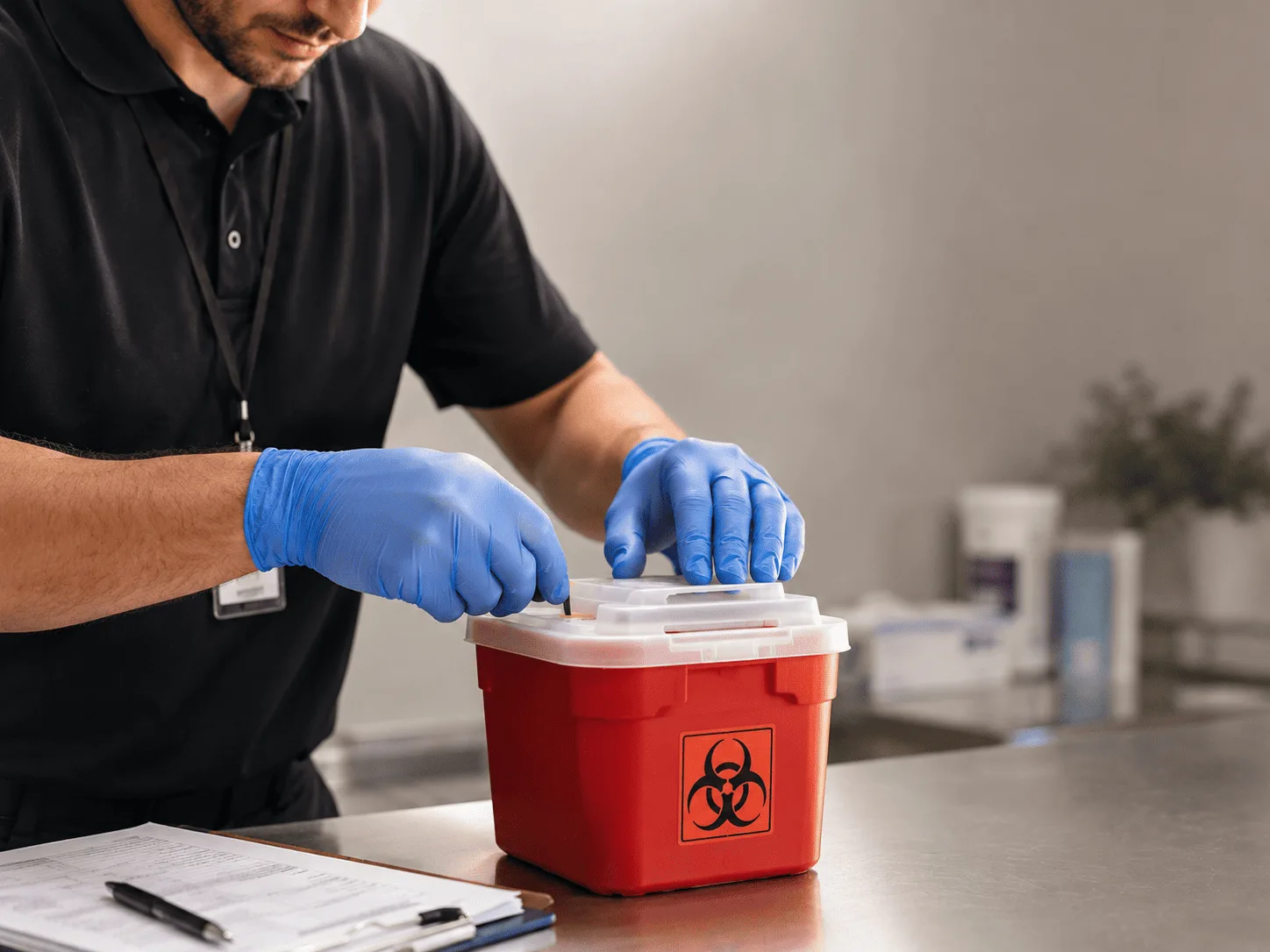Why choose Sharps Waste Disposal in Denhoff, ND